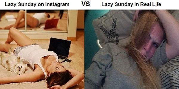 Foto yang Kamu Lihat di Instagram VS Keadaan Sebenarnya, FAIL BANGET!