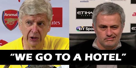 Jose Mourinho dan Arsene Wenger Ternyata Saling Mencintai?