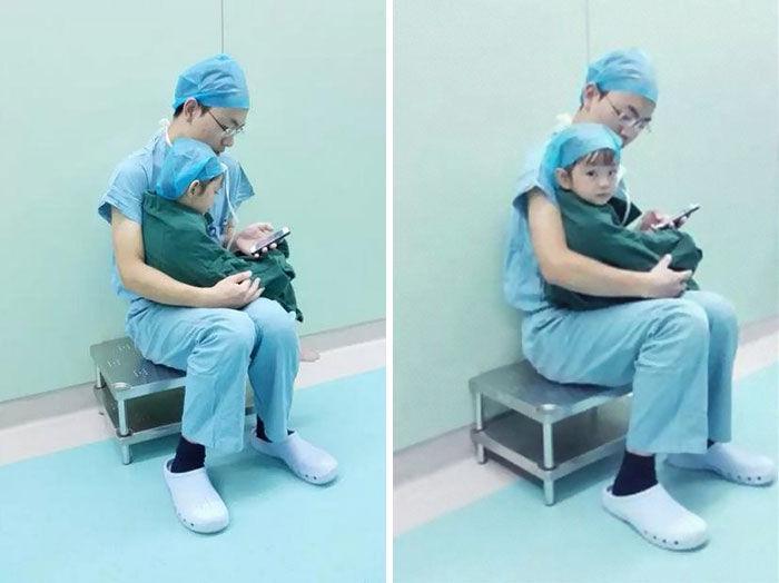 Tindakan Dokter Muda Menenangkan Gadis Kecil Ini Bikin Dunia Terharu!