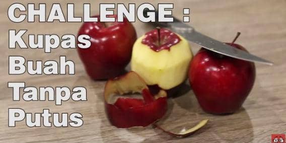 Bisa Nggak Sih Kamu Ngupas Apel Tanpa Putus?
