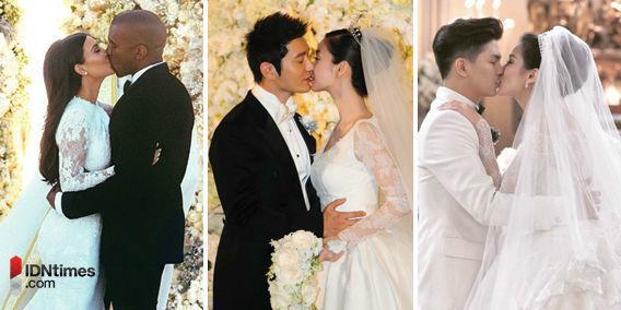 Antara Penikahan Chelsea-Glenn, Kim-Kanye dan Angelababy-Xiaoming