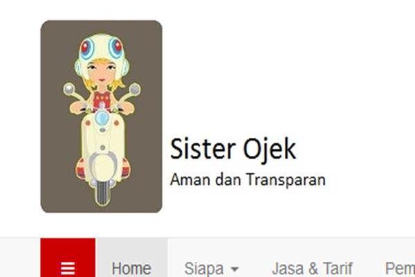 Sister Ojek Siap Jadi Pendatang Baru Ojek Berbayar Indonesia