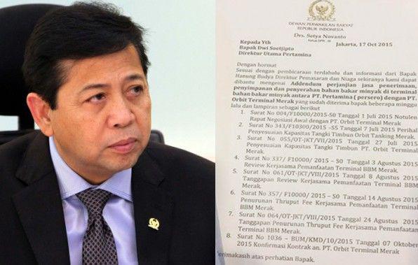 Surat Dari Setya Novanto Tidak Berpengaruh Terhadap Kontrak Pertamina dan OTM