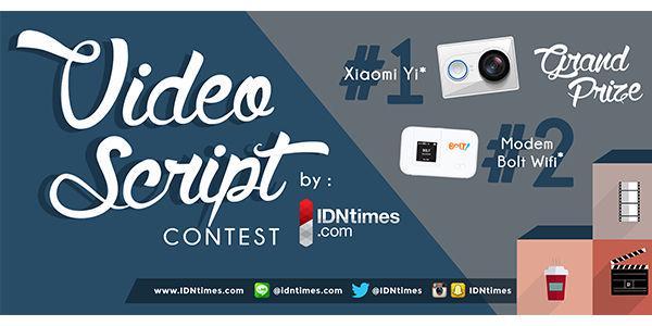 DIPERPANJANG: Ayo Buat Script Video, IDNtimes akan Buat Impianmu Jadi Kenyataan!