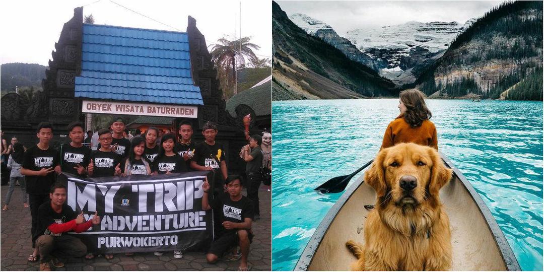 Foto My Trip My Adventure Kamu Pasti Kalah Ganteng Sama Anjing Petualang Ini!