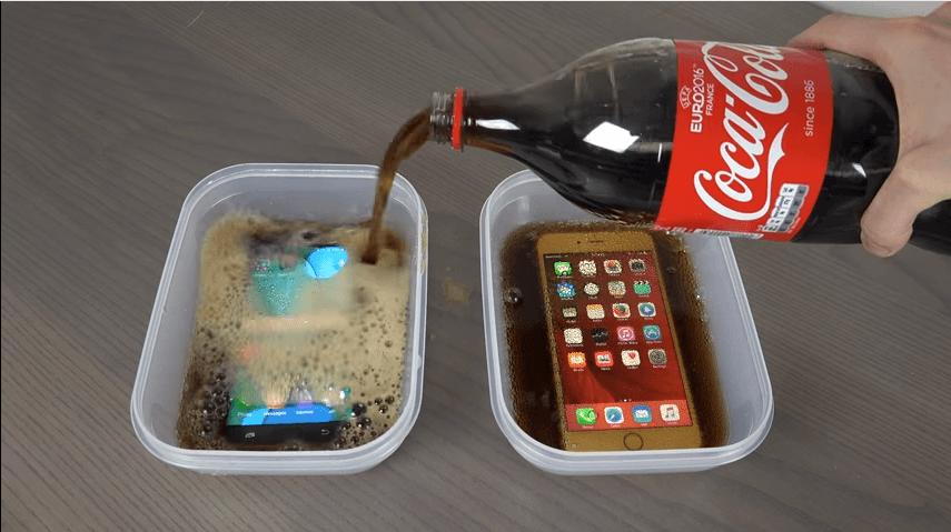 Samsung Galaxy S7 dan iPhone 6s Dibekukan Selama 10 Jam, Siapa yang Menang?