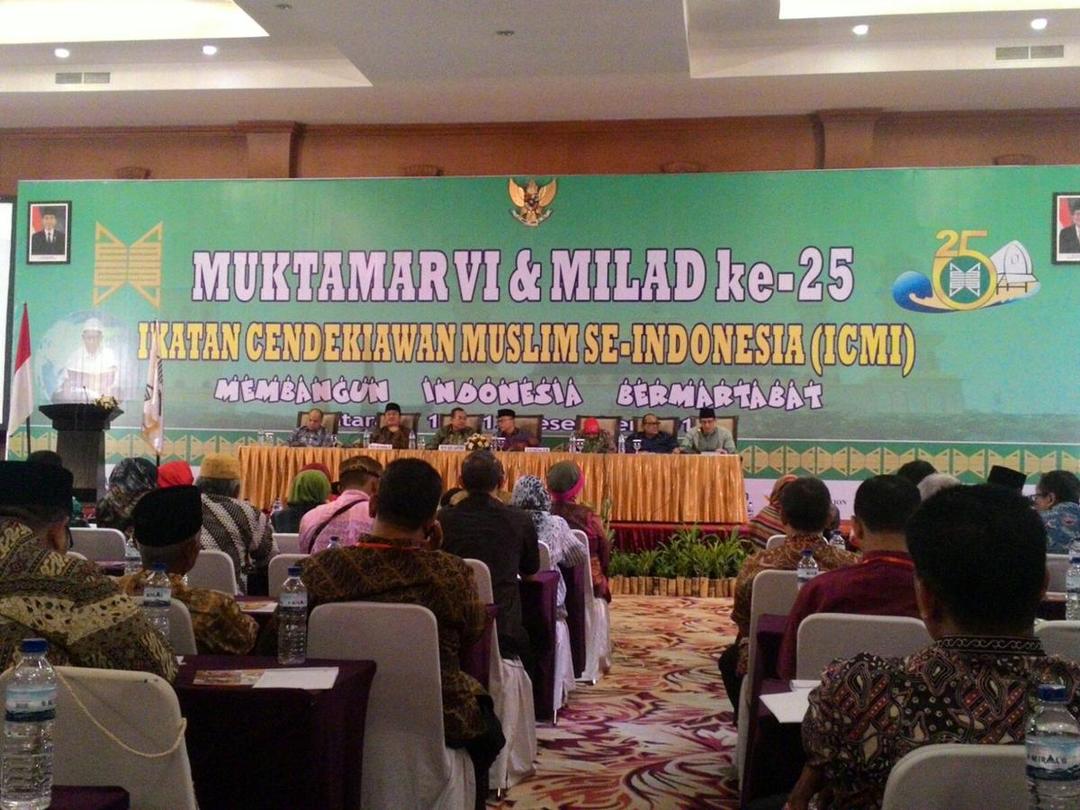 Rektor IPB Arif Satria Terpilih sebagai Ketua Umum ICMI 2021-2026