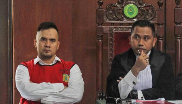 "Sopan" Selama Sidang, Saipul Jamil Dituntut 7 Tahun Penjara