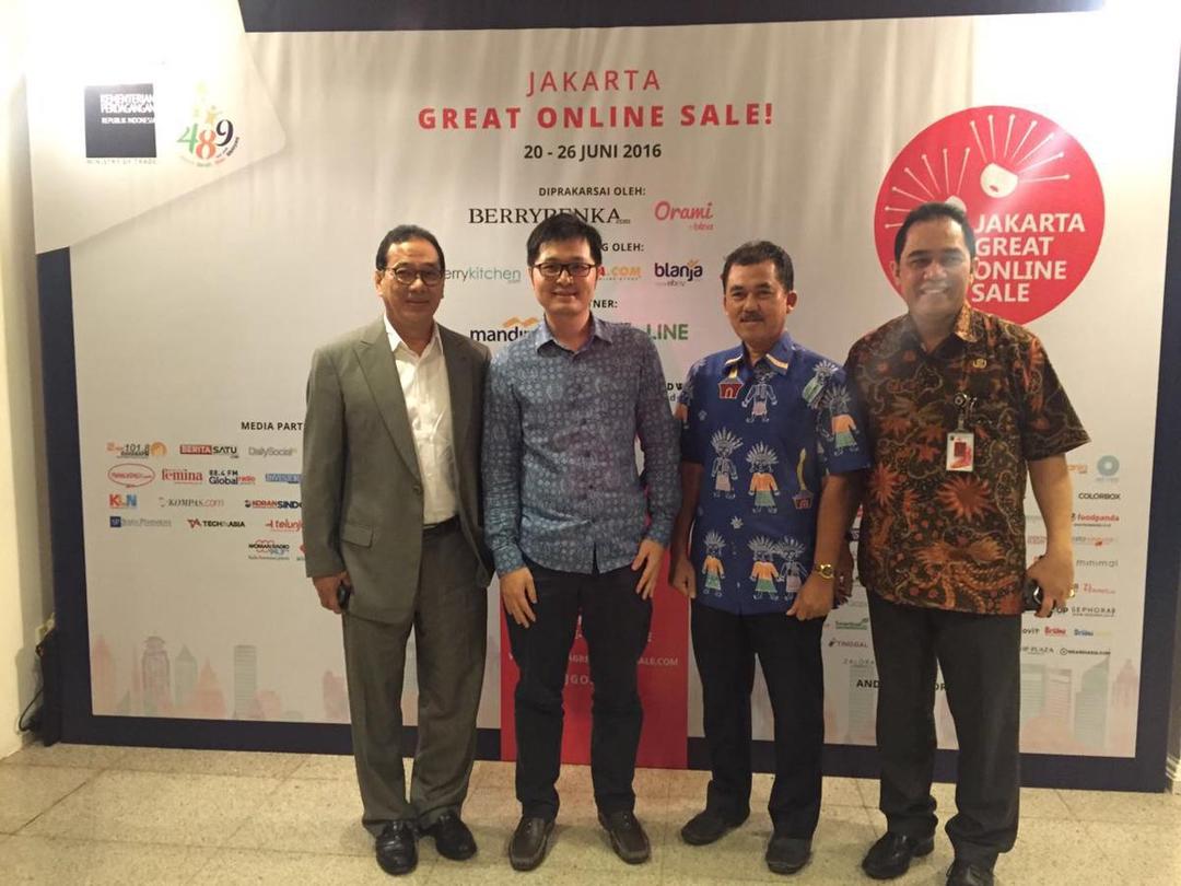Jakarta Great Online Sale 2016 Ikut Meriahkan HUT DKI Jakarta dengan Diskon Hingga 95 persen