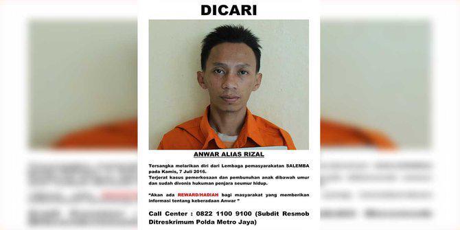 Setelah Sepekan, Akhirnya Anwar Sang Buronan Berhasil Ditangkap di Toilet!