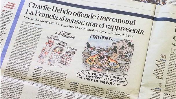 Dianggap Menghina Korban Gempa Italia, Charlie Hebdo Digugat ke Pengadilan
