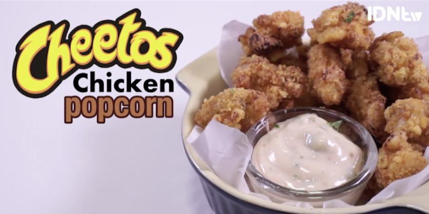 Cairkan Suasana Kumpul Bersama Sahabat dengan Resep Cheetos Ayam Popcorn