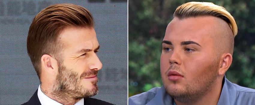 Habiskan 330 Juta Agar Mirip Beckham, Pria Ini Tetap Tidak Seperti Idolanya!