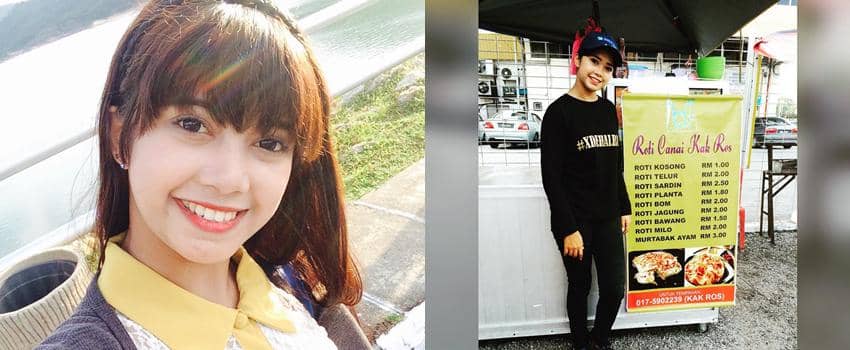 Putrinya Jadi Penjual Roti Paling Cantik di Malaysia, Sang Ibu Curhat di Instagram