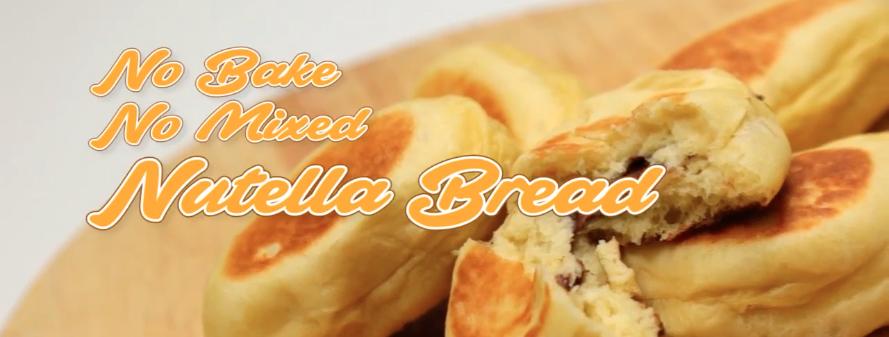 Nagih! Gak Ada yang Bisa Nolak Sensasi Resep No Bake No Mixed Roti Nutella Ini