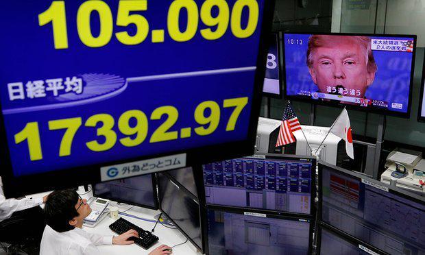 Pemilu Amerika Serikat: Pasar Saham Terjun Bebas Menyusul Hasil Sementara yang Mengunggulkan Trump