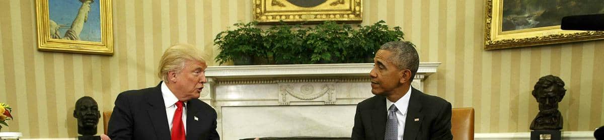 Frame Demi Frame: Kami Menganalisa Foto-foto Pertemuan Obama dan Trump