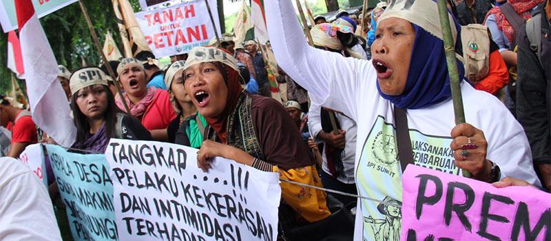 Keberingasan Oknum Aparat saat Berhadapan dengan Para Petani, Pantaskah?