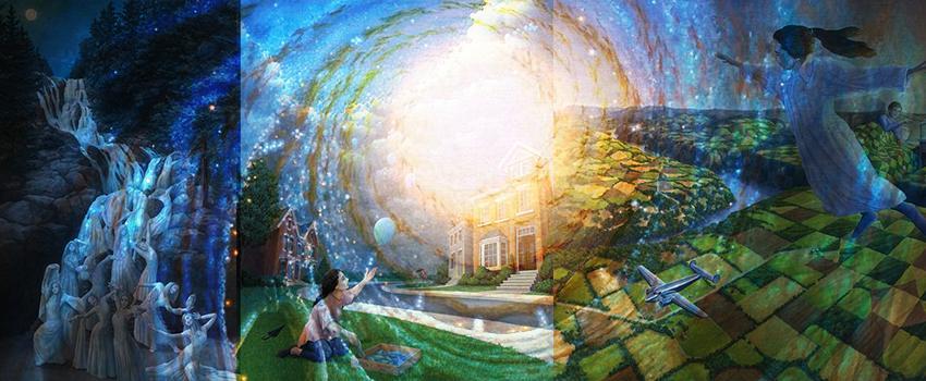 25 Ilusi Optik Hasil Lukisan Rob Gonsalves Ini Akan Membawamu Berimajinasi
