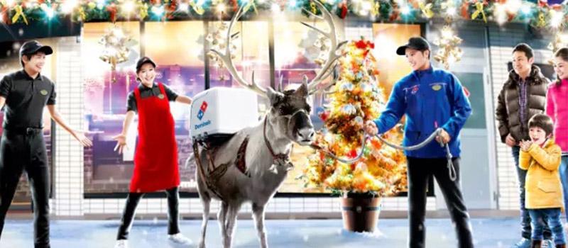 Sambut Natal, Restoran Pizza di Jepang Melatih Rusa Untuk Kebutuhan Jasa Antar!