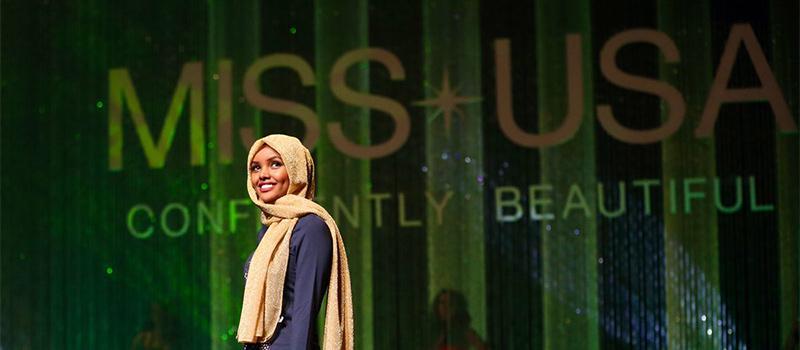 Pertama Dalam Sejarah, Wanita Berjilbab Ini Berhasil Ikut Kontes Kecantikan Amerika Serikat