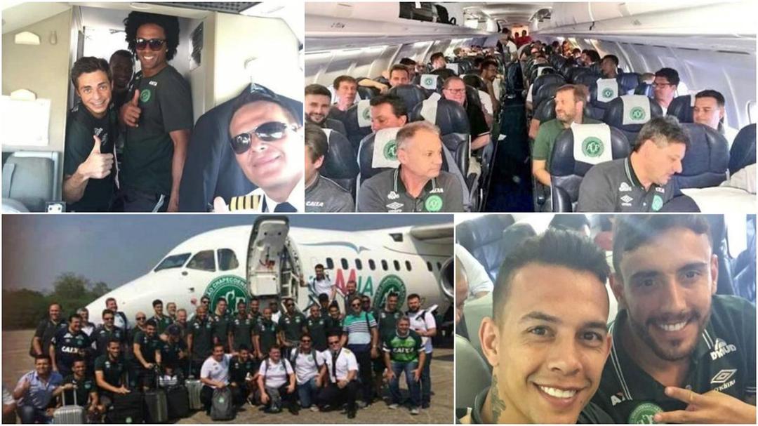 Momen Mengerikan Sebelum Pesawat yang Membawa Pemain Chapecoense Jatuh