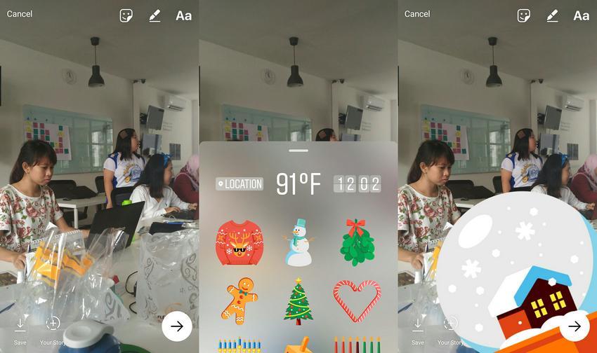 Setelah Boomerang, Kini Instagram Stories Hadirkan Stiker ala Snapchat