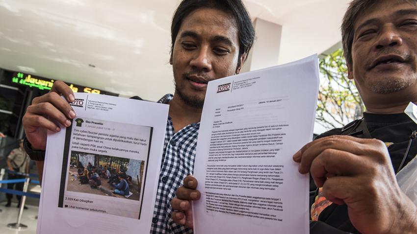 Sebut Jurnalis Foto Sebagai Buzzer, Pemilik Akun Facebook Ini Dipolisikan