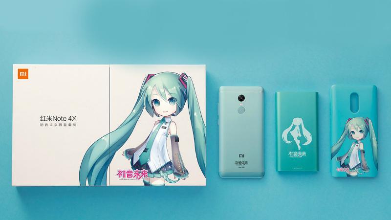 Cowok Otaku Merapat, Xiaomi Bakal Rilis Redmi Note 4X Edisi Spesial Hatsune Miku!