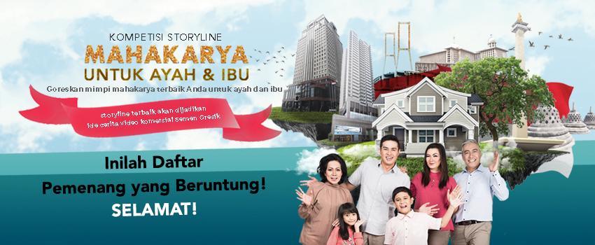 Daftar Pemenang Kompetisi Storyline #MahakaryaAyahIbu