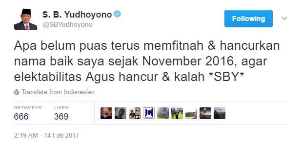 SBY kepada Antasari: Apa Belum Puas Terus Memfitnah Saya?