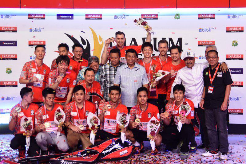 Musica Champions Kembali Juarai Djarum Superliga Badminton