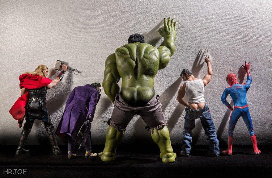 Di Tangan Fotografer Indonesia ini, 6 Foto Action Figure ini Menjadi Terlihat Nyata
