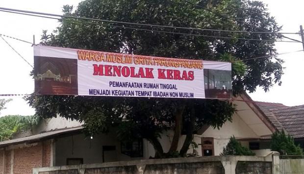 Bogor Larang Warga Nasrani Beribadah di 3 Gereja Ini