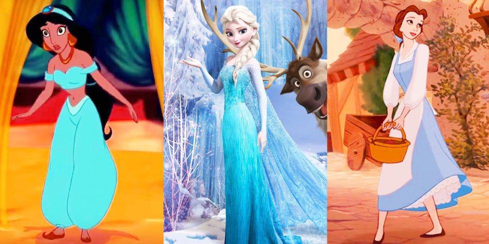 Kenapa Kebanyakan Putri Disney Memakai Warna Biru? Ini Alasannya!
