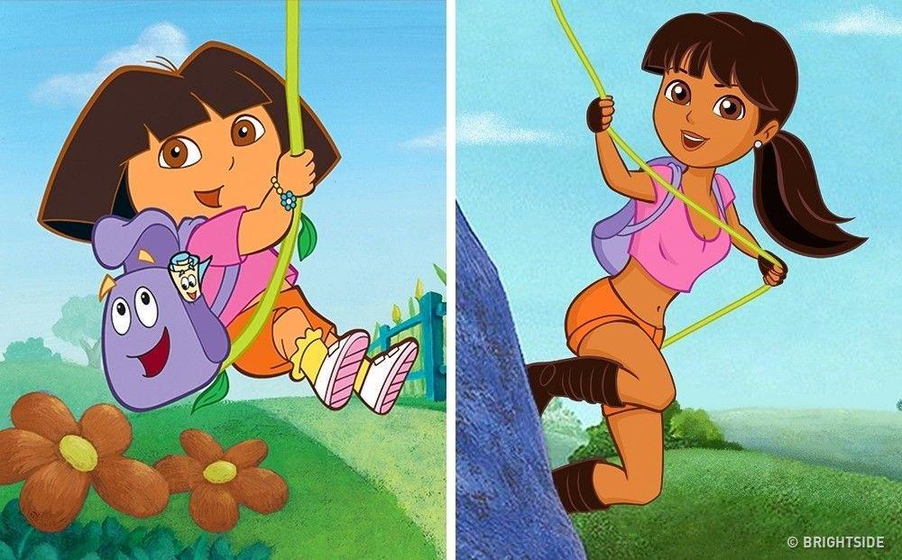 Seperti Inikah Penampilan 5 Karakter Kartun Favorit Ketika Beranjak Dewasa?