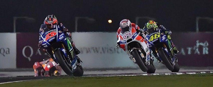 Vinales Menangi MotoGP Qatar, Rossi Kunci Podium Tiga