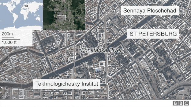 BBC.com / Bom Meledak di St. Petersburg
