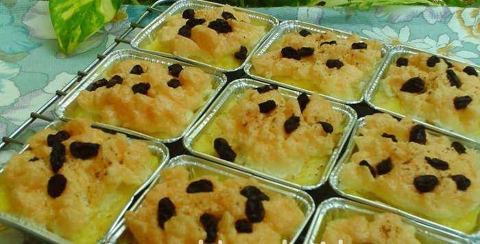 Puding Kukus Roti