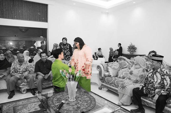 14 Foto Romantis Gadis Minang dan Oppa Korea yang Berlabuh Hingga ke Pelaminan