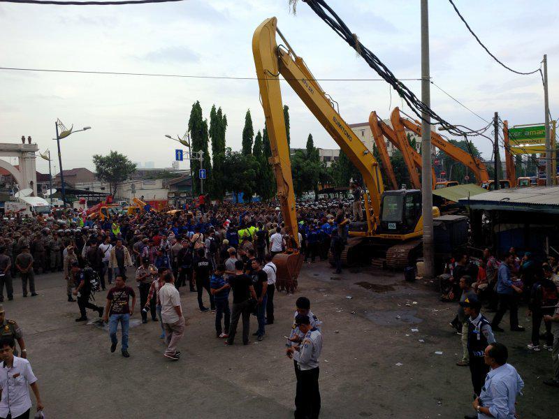 Bangunan Liar di Kampung Akuarium Kembali Berdiri, Ahok Siap Bongkar Lagi