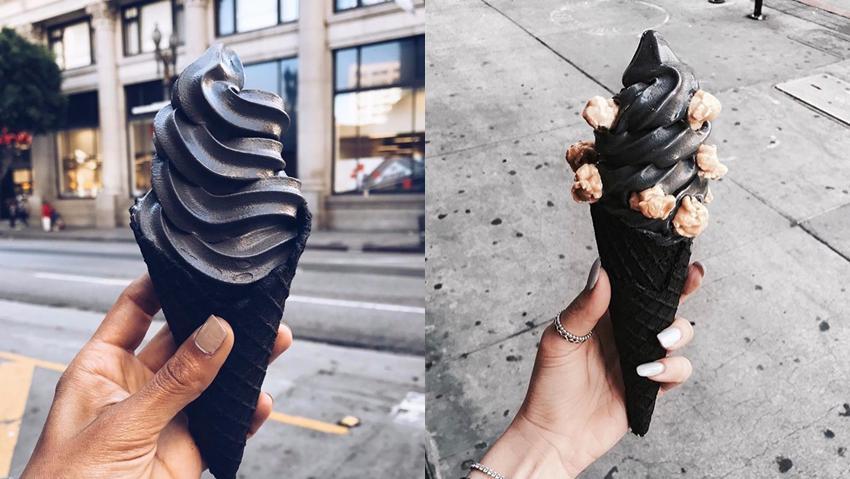 Black Ice Cream: Varian Es Krim Unik yang Sedang Hits di Dunia