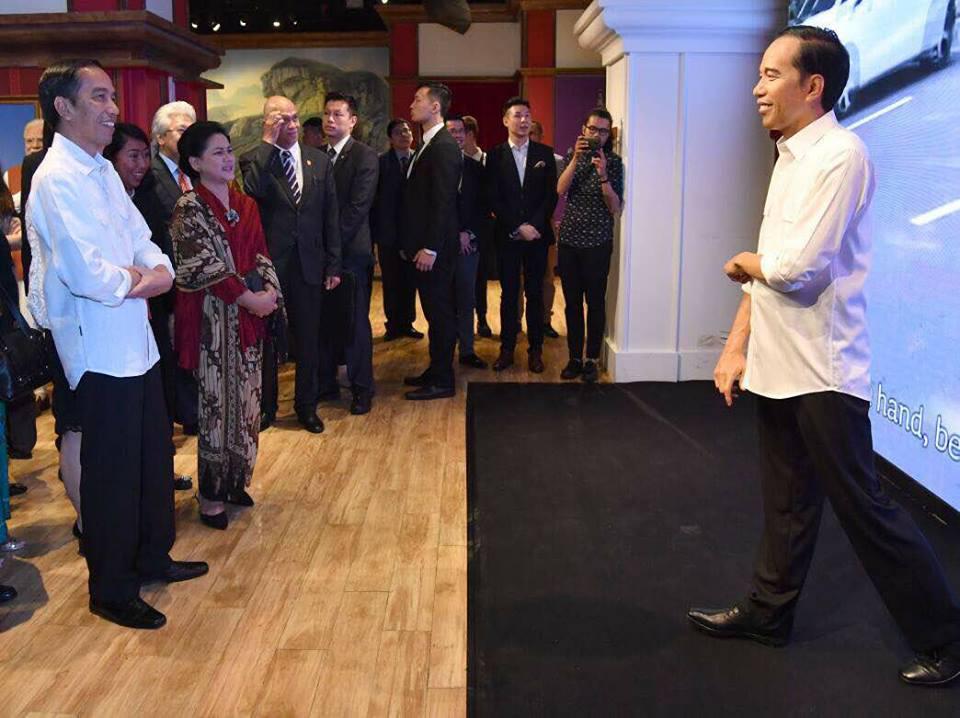 Patung Lilinnya Diresmikan, Jokowi Ajukan Permintaan Ini