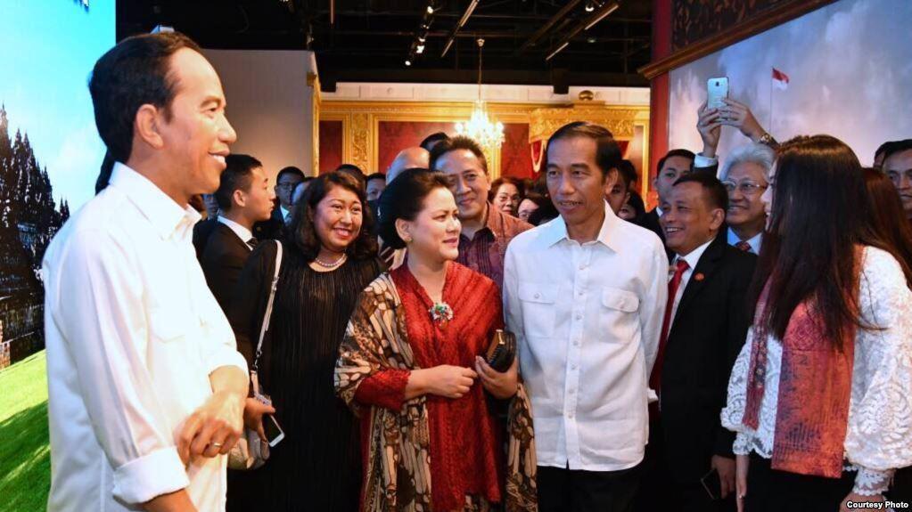 Komentar Ibu Negara Iriana soal Patung Jokowi: "99 persen mirip!"