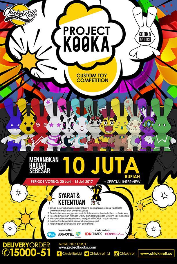 Peduli Kanker dan Pendidikan? Datang ke Acara Chick 'n Roll Ini