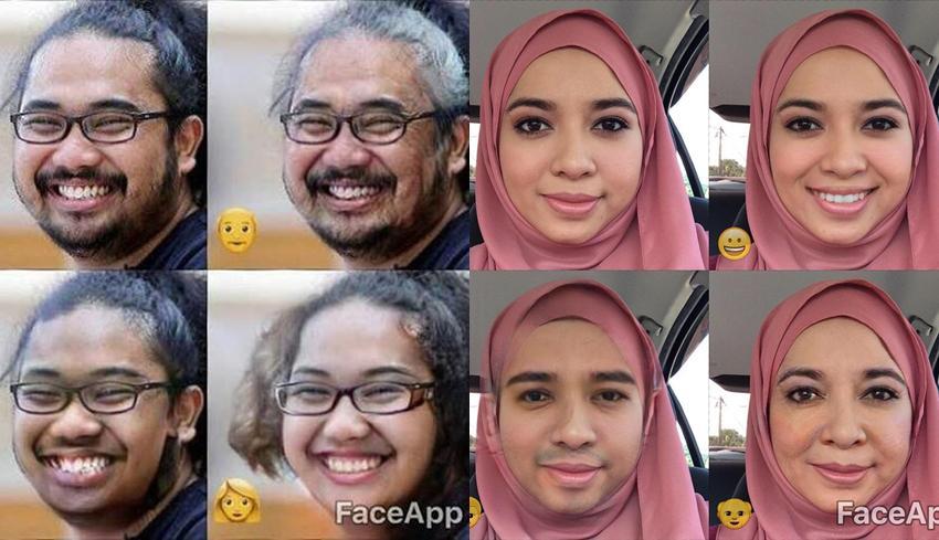 15 Foto Kocak Hasil FaceApp, Yakin Bisa Gak Ketawa?