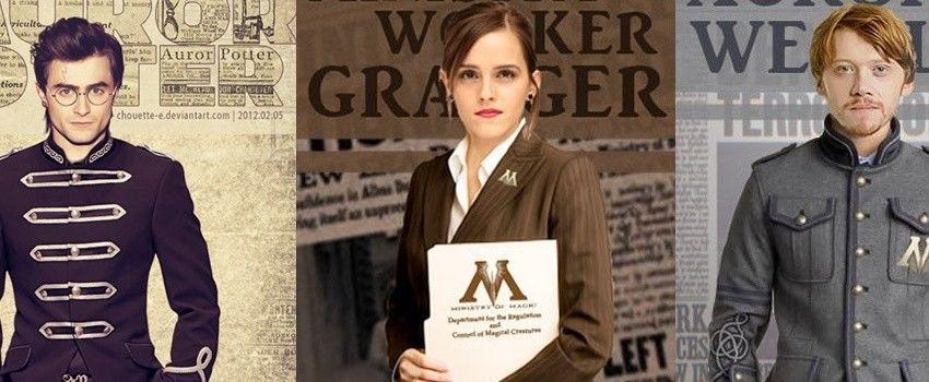 Inilah Pekerjaan Harry Potter dan Kawan-Kawannya Setelah Voldemort Mati