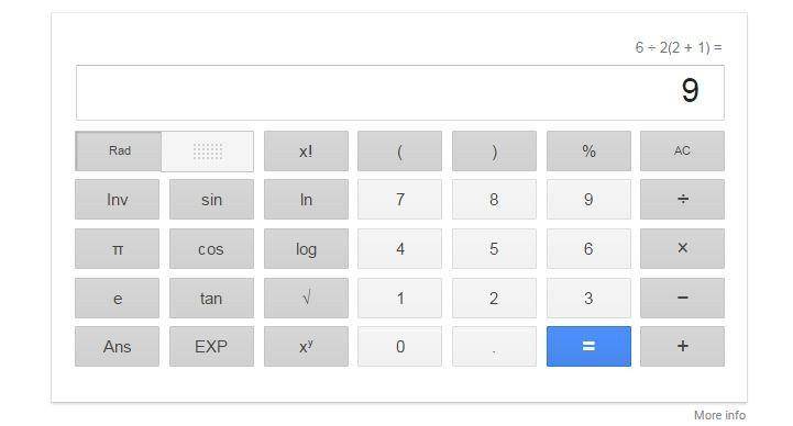 Google Calculator