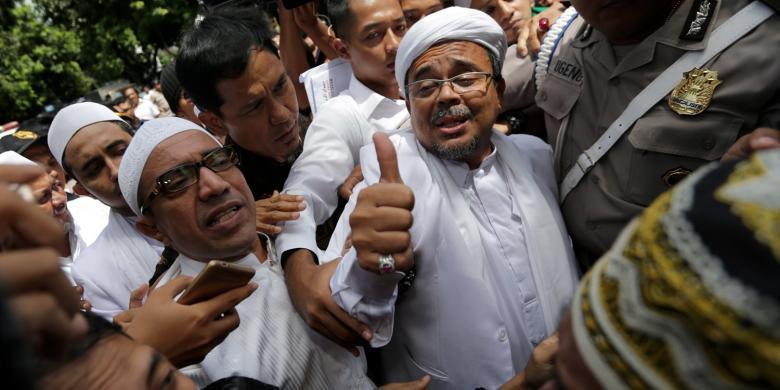 Soal Hubungannya dengan Firza Husein, Rizieq Menjawab Begini