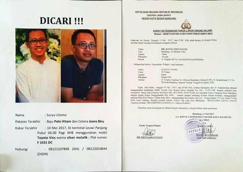 Ditemukan Tewas, Ini 7 Fakta Hilangnya Dosen ITB